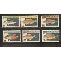 Сахара Западная-1995(Мих.) , **   ,  Морская фауна, Рыбы (полная серия)