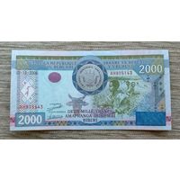 Werty71 Бурунди 2000 франков 2008 UNC банкнота