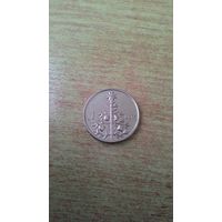 Латвия, 1 лат 2009. Рождественская ель.