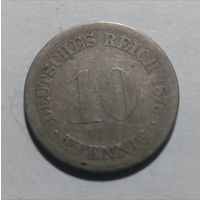 10 пфеннигов 1878