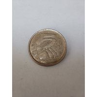 Испания 5 песет 1998