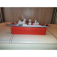 Модель фрегата Matchbox, Seakings K301, Англия, алюминий, пластик, длина 22 см.