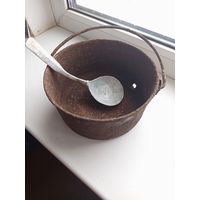 Котелок и ложка РККА.