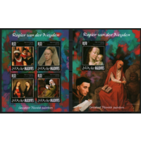 Мальдивы 2014г  Живопись  ИСКУССТВО КАРТИНЫ    к/б+бл MNH