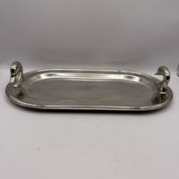 Поднос посеребренный. Франция. 3872