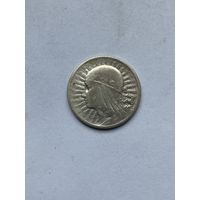 2 злотых. 1933г. Ядвига