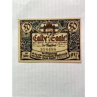 50 пфенигов (нотгельды) Германия г.Кальбе -1402