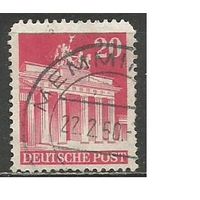 Германия(Американская зона). Бранденбургские ворота. Берлин. 1948г. Mi#85.