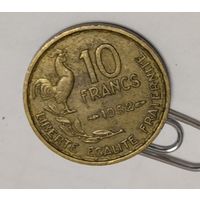 Франция. 10 франков 1952