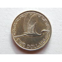 Новая Зеландия 2 доллара 2001г.