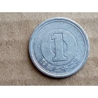 Япония 1 йена, 1977г. (D-107)