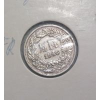 1/2 франка 1948 г.