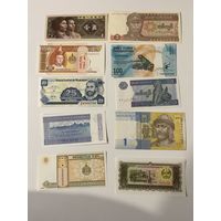 Сборка банкнот UNC, с Рубля