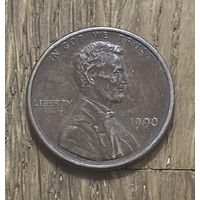 США 1 Цент 1990г.