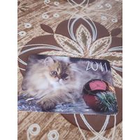 Календарик,коты,украина,2011