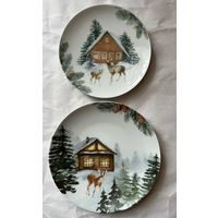 Набор тарелок (2 предмета) "Лесная сказка" ДФЗ