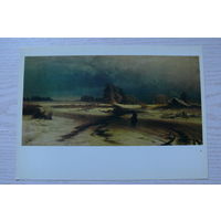 Васильев Ф., Оттепель; 1982 (размер ~14,5*21см).