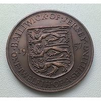 Джерси 1/12 шиллинга, 1957  1-13-24