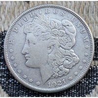 США 1 доллар 1921 года, S. Редкая! Серебро! Сторгуй за свою цену, предложи обмен! S140