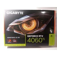 Коробка от видеокарты GIGABYTE GF RTX 4060 TI  WINDFORCE OC 8G