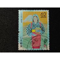 Япония, 1990. Сборщица чая