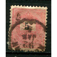 Венгрия - 1888 - Письмо 5К (перф. 11 1/2:11 1/2) - [Mi.30A] - 1 марка. Гашеная.  (Лот 58G)