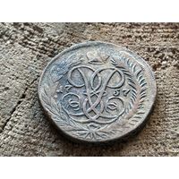 Короткий аукцион без МЦ 2 копейки 1757 года