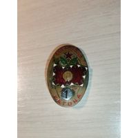 Знак "Отличник боевой подготовки", Венгрия, тяжёлый металл.