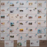 Конверты со спецгашениями. 33 шт. 1997-2015 гг. Белорусь.