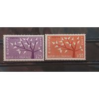 ФРАНЦИЯ 1962г. Полная серия. Чист*