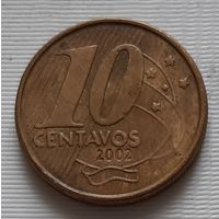 10 сентаво 2002 г. Бразилия