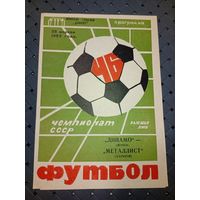 Динамо ( Минск)-Металлист (Харьков)29.04.1983 г.