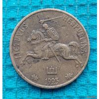 Литва 10 центов 1925 года, AU. Погоня. Колос. Предложи свою цену или обмен!