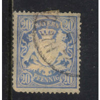 Германия Бавария Кор 1888 Герб Стандарт #57