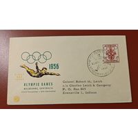 Конверт со СГ олимпиада 1956 Мельбурн
