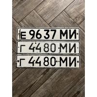 Номерные знаки СССР (Минск) - обр. 1977