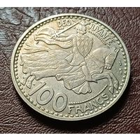 Монако 100 франков, 1950    ( 2-15-3 )