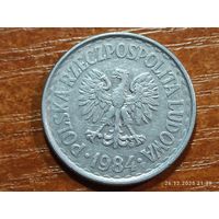 Польша 1 злотый 1984