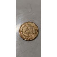 Мексика 20 сентаво 1987