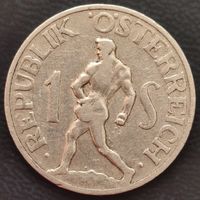 Австрия 1 шиллинг 1946 г.