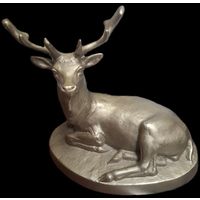 Статуэтка Оленя, металл.