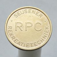 Голландский жетон RPC фирмы SEIJSENER REKREATIETECHNIEK для торговых автоматов