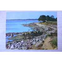 Прибалтика, Латвийская ССР, Море у Туи; чистая.