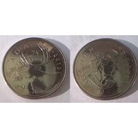 Канада, 25 центов 2012