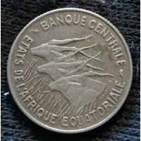 Экваториальная Африка 100 франков, 1966 г., KM# 5