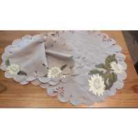 Набор салфеток декоративных. 1 большая диаметр 36 см, 6 небольих диаметр 20 см. Цена за набор.