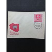 Польша 1965 КПД с маркой "20-летие присоединения северных и западных земель" (спецгашение) Mi.1583 каталог 0.70 евро