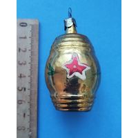Ёлочная игрушка. Бочонок. Бочка. С рубля.