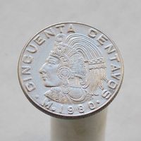 Мексика 50 сентаво 1980