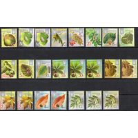 Украина 2013. Стандарт. Флора листья. Полный комплект 2013,2013-II,2013-III. 23 марки (683)